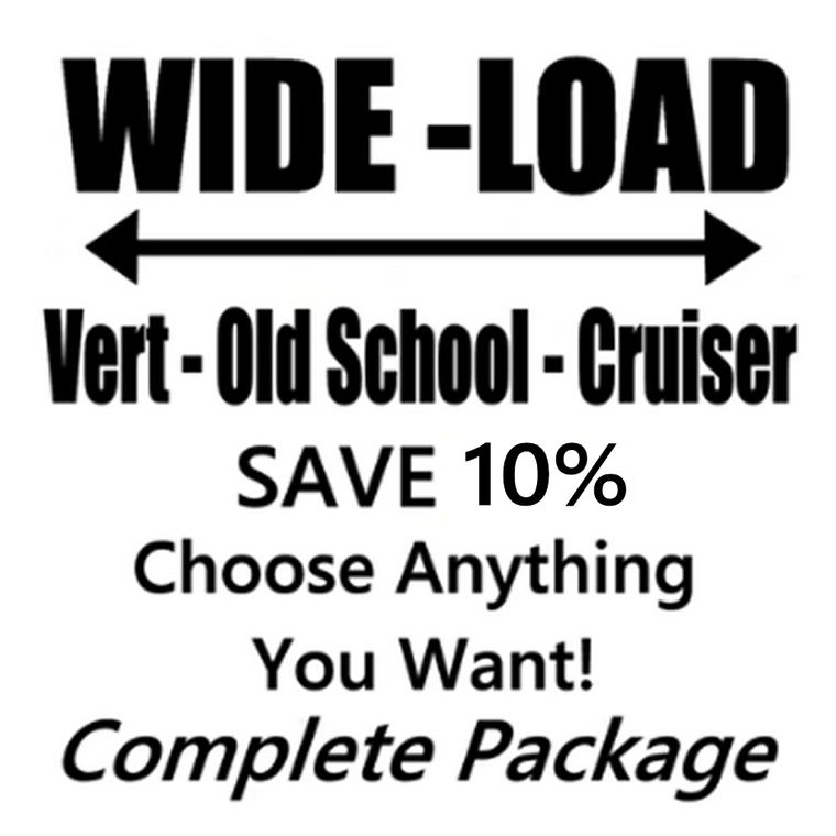 Build Your Own Board! WIDE LOAD - CHOOSE anything BIG package - Save 10%