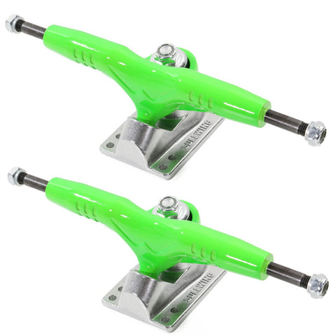 

Set of 2 Gullwing Trucks Super Pro 3 Green 8.75 inch
green hanger with...