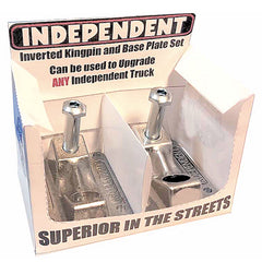 Independent Baseplate Kit Inverted Kingpin Set of 2