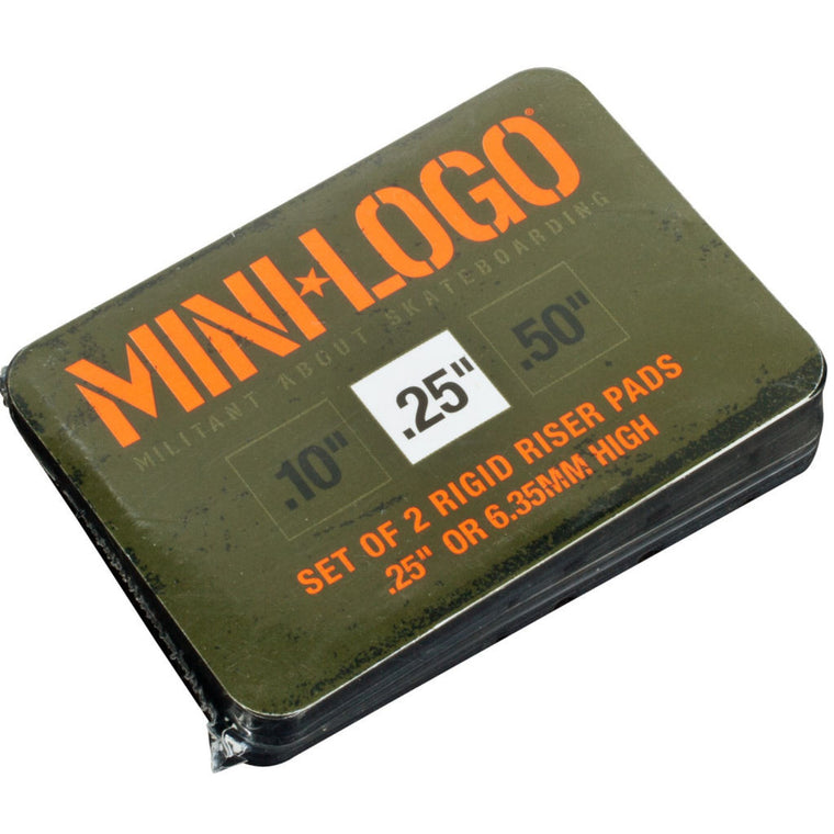 Mini Logo Riser Pads 1/4 Inch