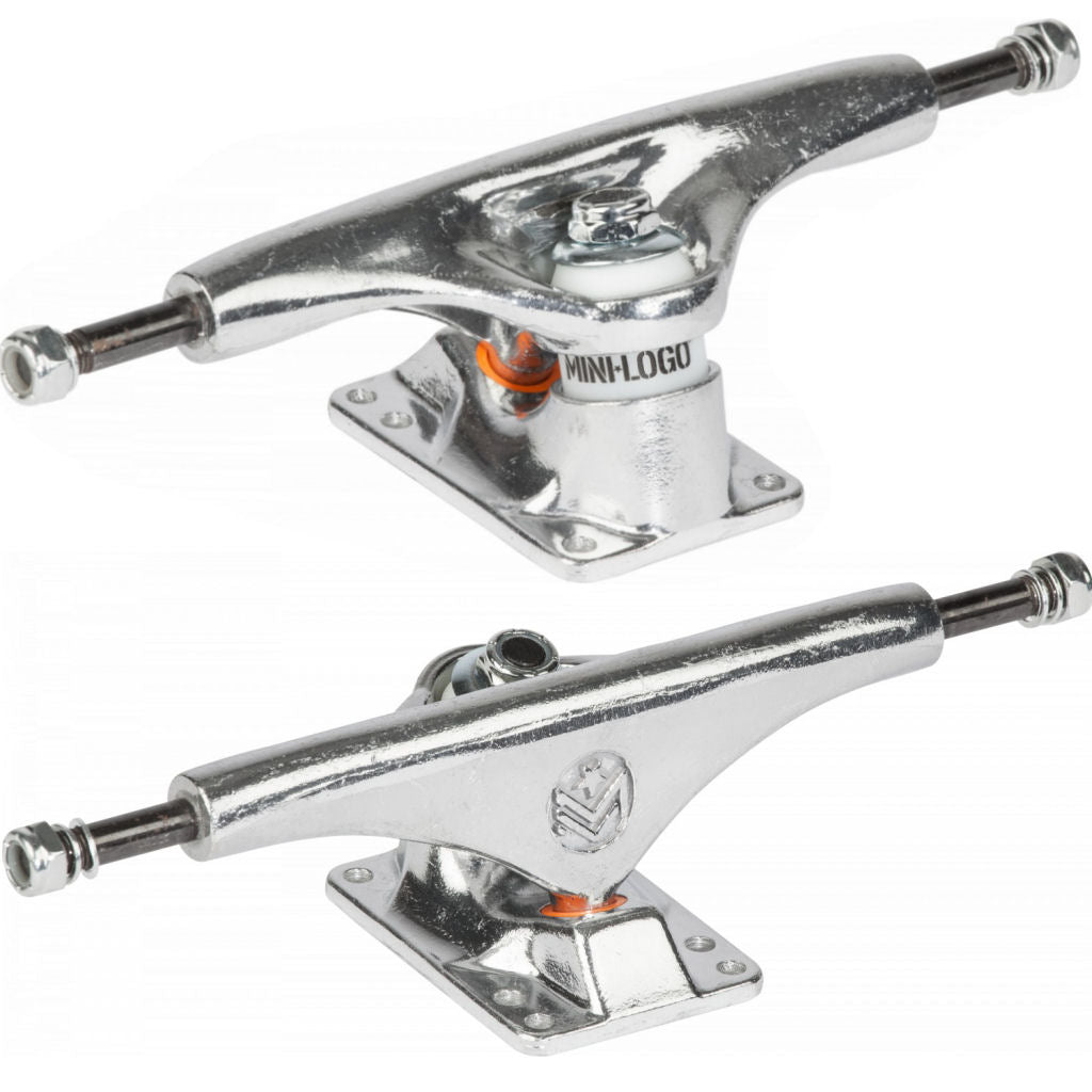 Mini Logo Trucks Silver 8.75"