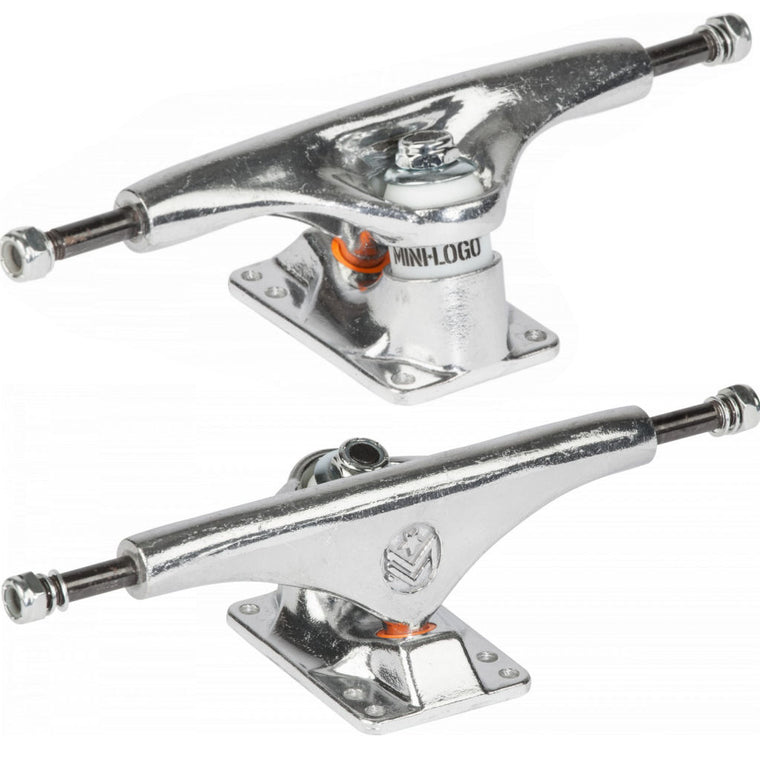 Mini Logo Trucks Silver 8.75