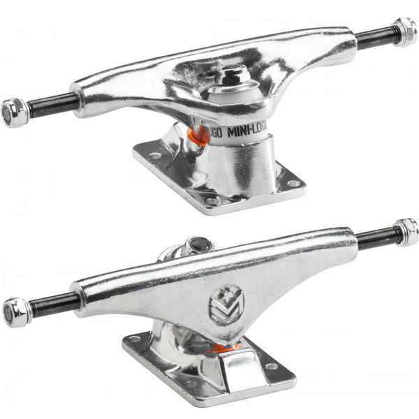 Mini Logo Trucks Silver 8"