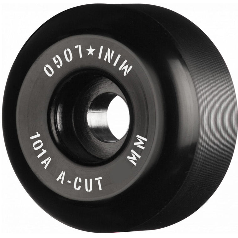 Mini Logo Wheels A-Cut 2 101A 52mm Black