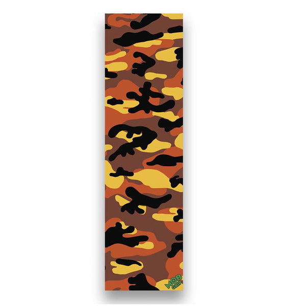 Mob Grip Tape sheet Camo Orange Yellow