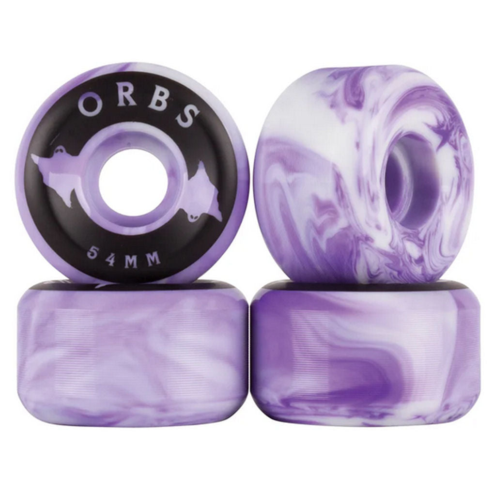 Orbs Wheels Specters Swirls 54mm Purple White