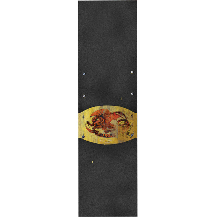 Powell Peralta Grip Tape Oval Dragon Yellow