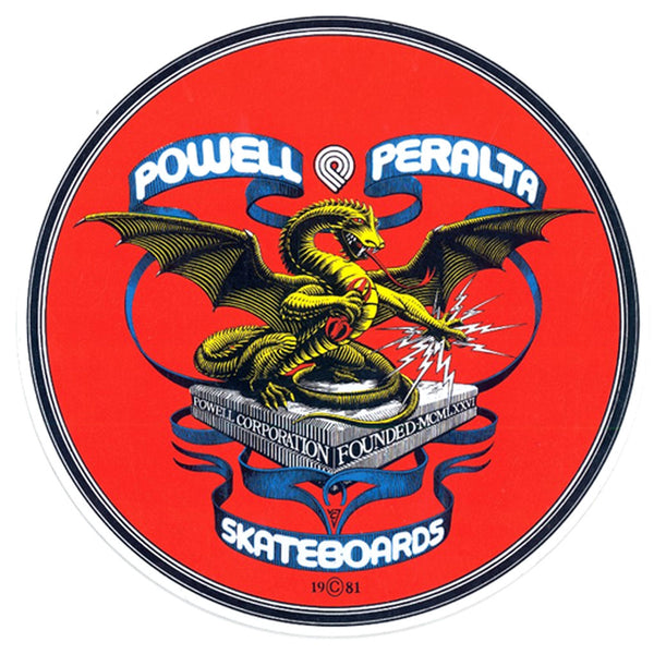 Powell Peralta Sticker Banner Dragon