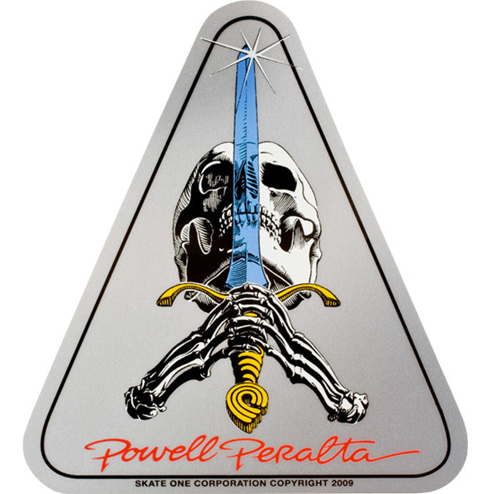 Powell Peralta Sticker Skull And Sword