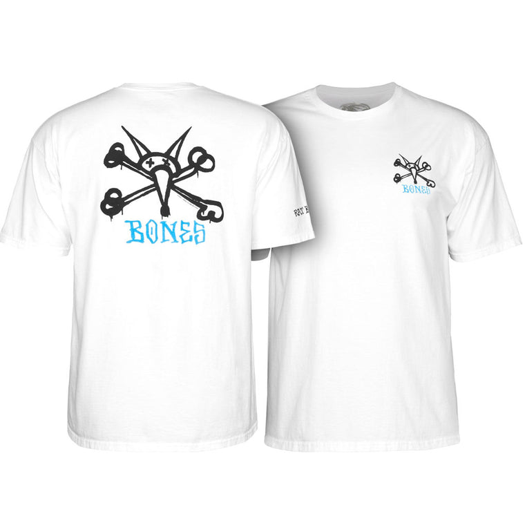 Powell Peralta Rat Bones Tee White
