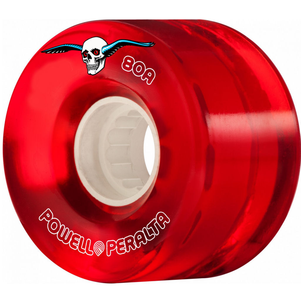Powell Peralta Clear Cruisers 80A 55mm Red
