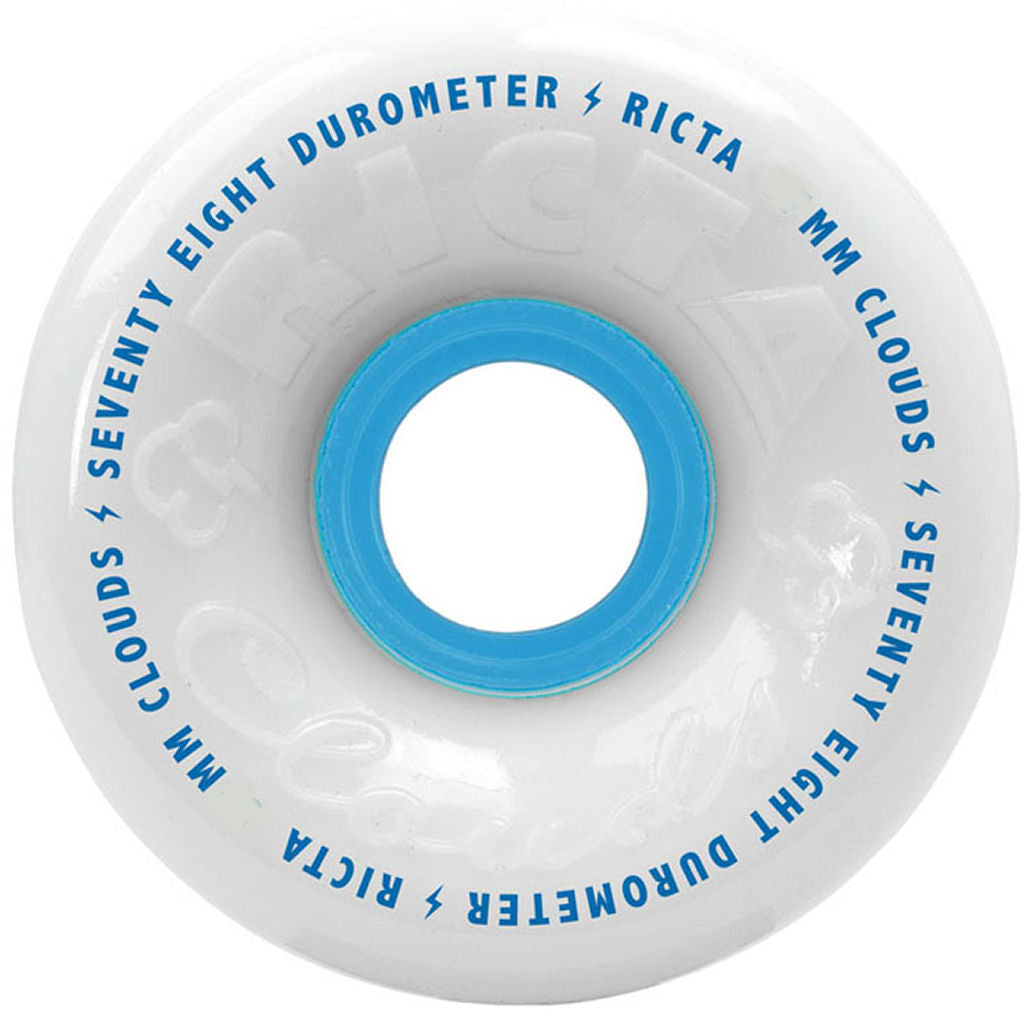Ricta Wheels Clouds 78A 54mm White Blue