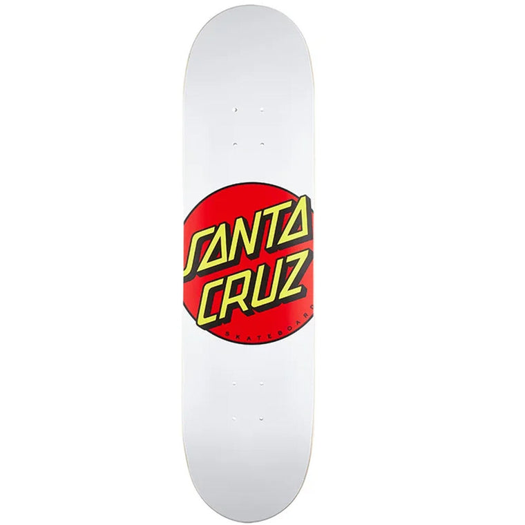 Santa Cruz Classic Dot White 8