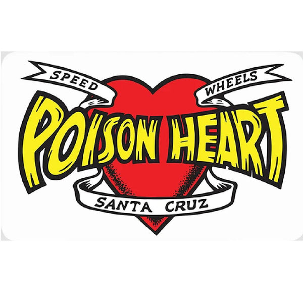 Santa Cruz Sticker Poison Heart