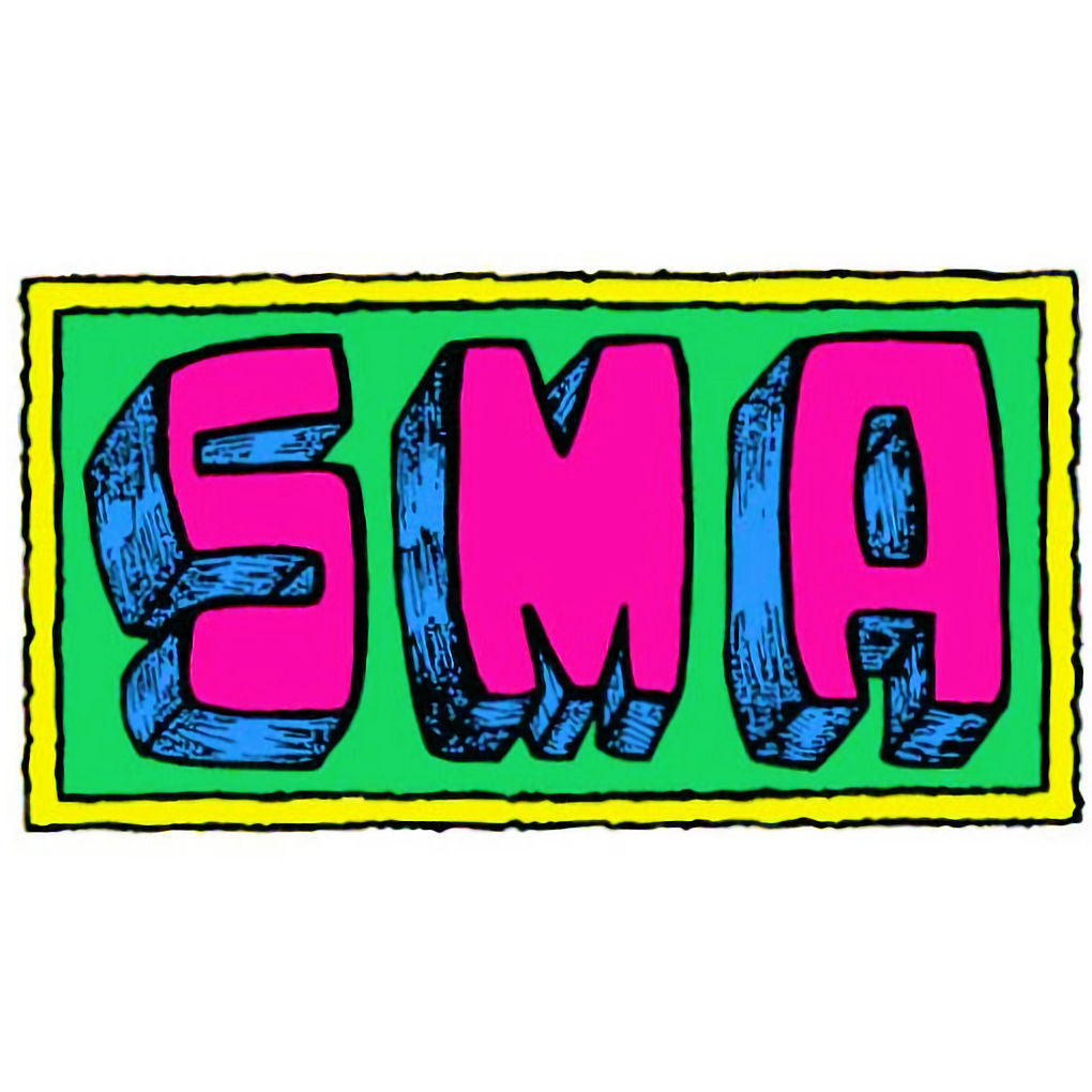 Santa Monica Airlines SMA Block Letters Sticker