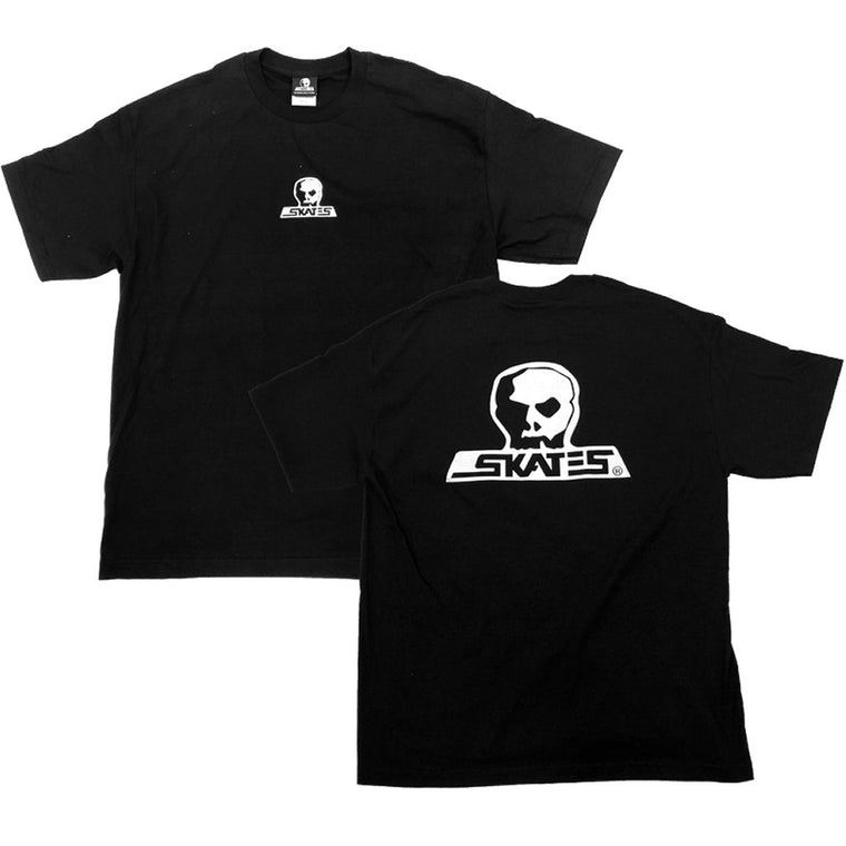 Skull Skates Logo Tee Black