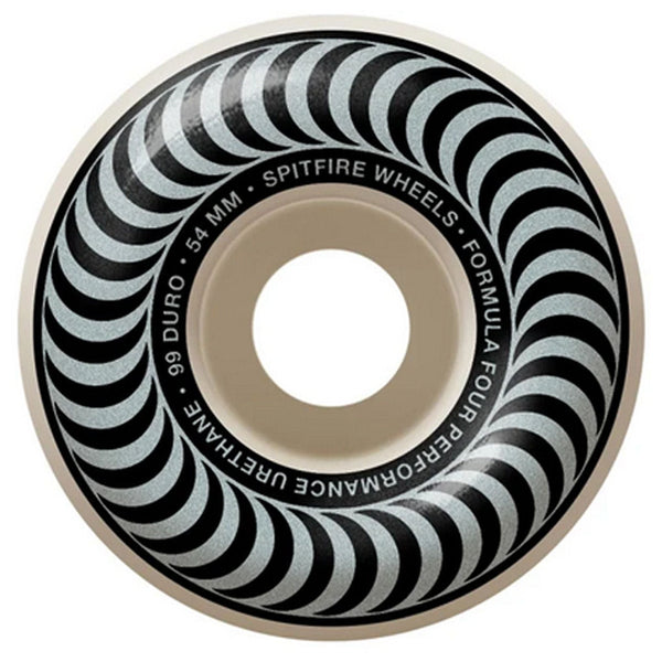 Spitfire Wheels F4 Classics Silver 99A 54mm