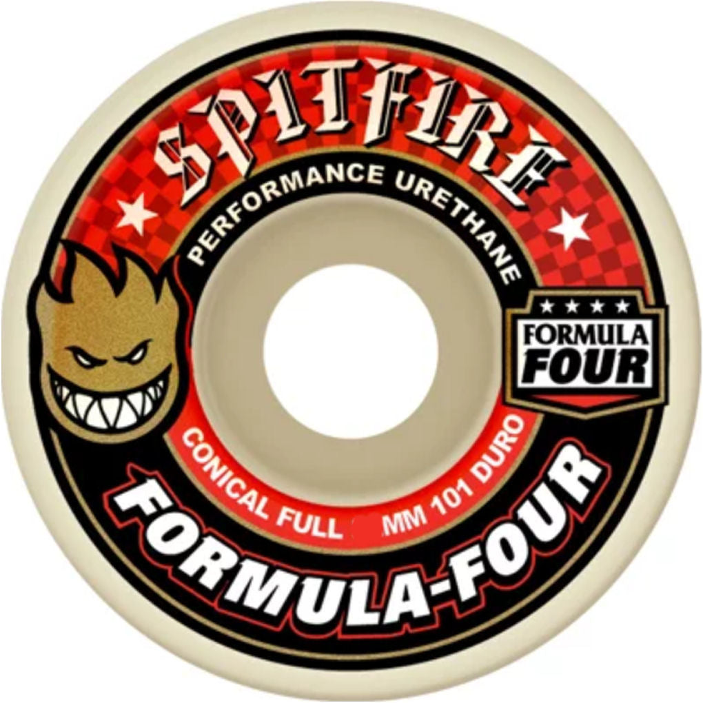 Spitfire Wheels F4 Full Conical 101A 52mm