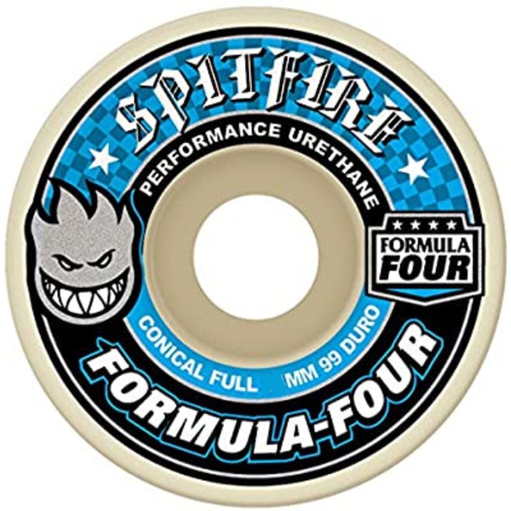 Spitfire Wheels F4 Full Conical 99A 53mm