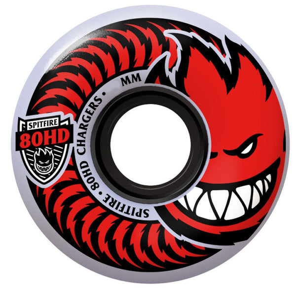 Spitfire Cruiser Wheels Chargers Classic Clear 80A 56mm