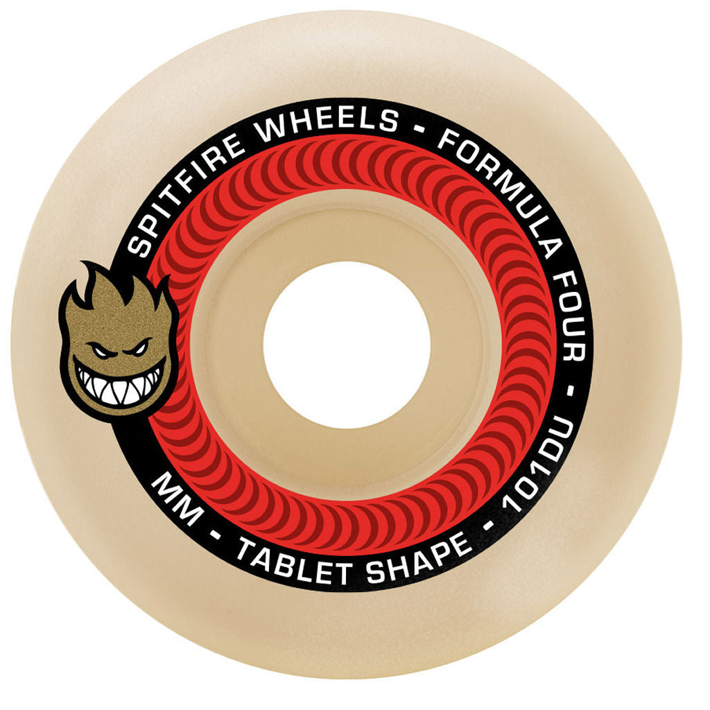 Spitfire Wheels F4 Tablets 101A 52mm
