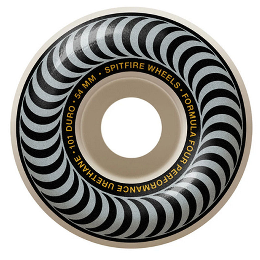 Spitfire Wheels F4 Classics Silver 101A 54mm