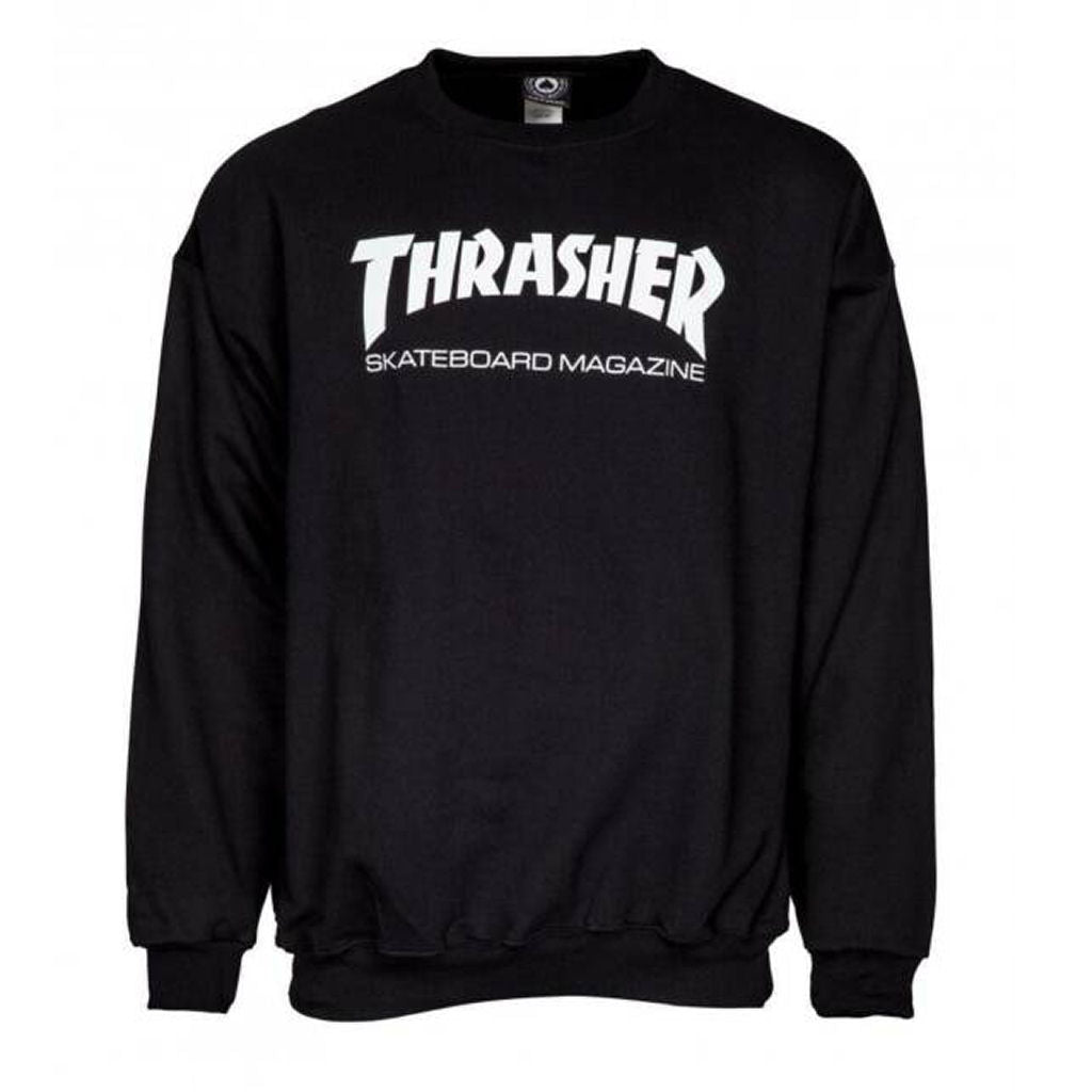 Thrasher Skate Mag Crew Sweat Black
