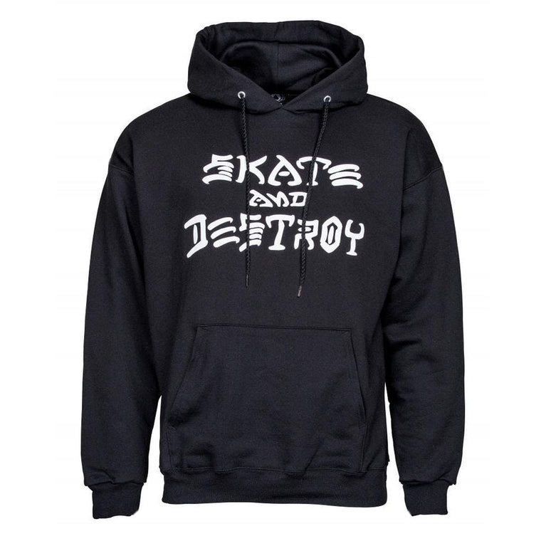 Thrasher Skate & Destroy Hoodie Black