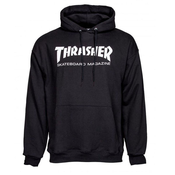 Thrasher Skate Mag Logo Hoodie Black