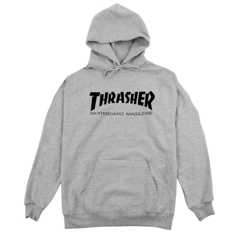 Thrasher Skate Mag Logo Hoodie Grey