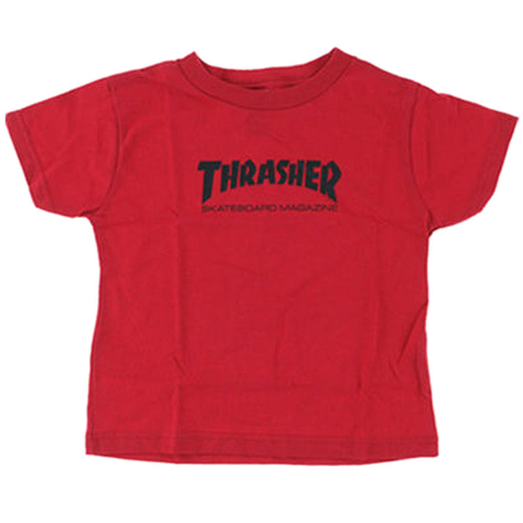 Youth Toddlers Thrasher Skate Mag Tee Red