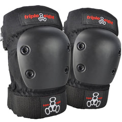 Triple 888 Knee & Elbow 2 Pack Park Black XL ONLY